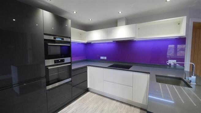 Open plan kitchen