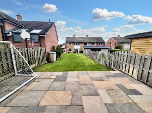 Rear garden