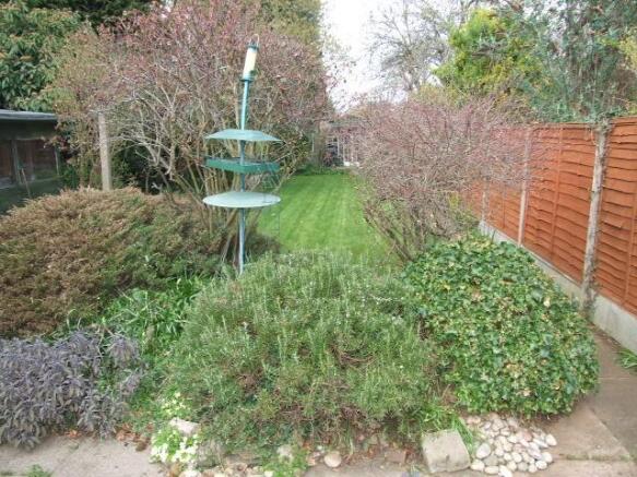 Rear garden