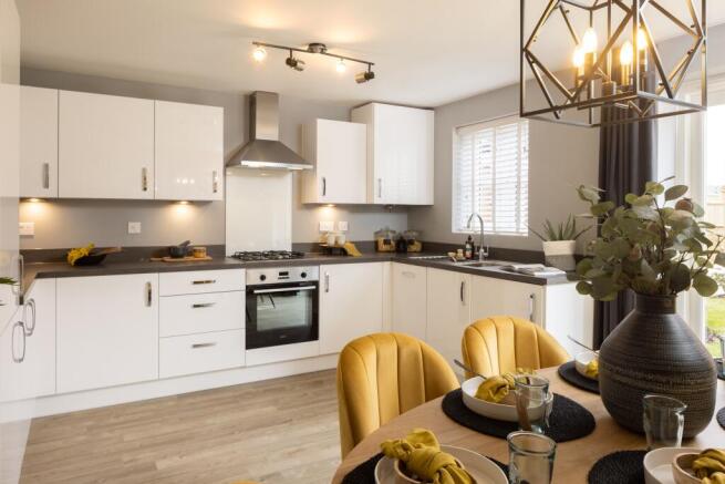 Kitchen in a 3 bed Ellerton