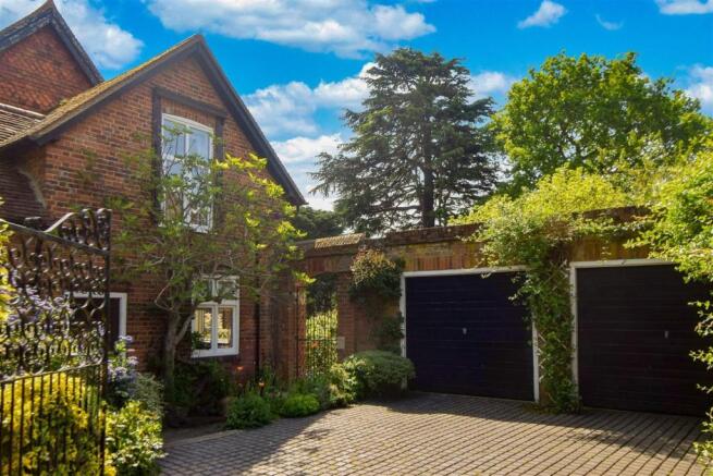 Driveway and garage