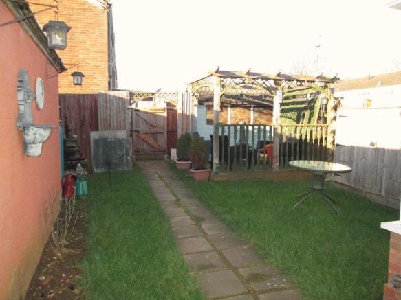 Rear garden
