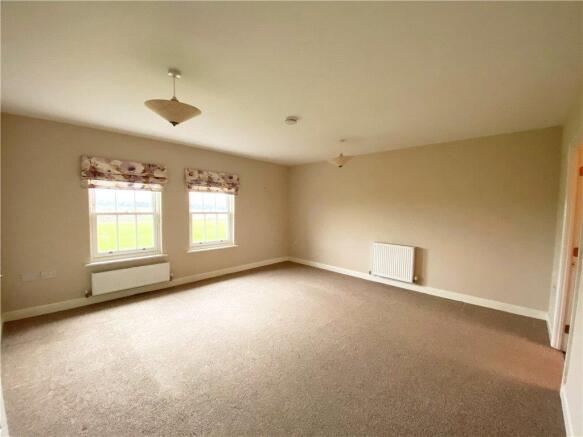 Sitting room with double windows