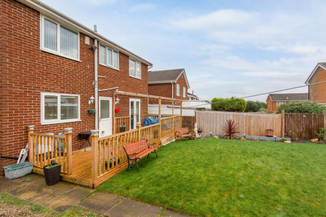 Rear garden