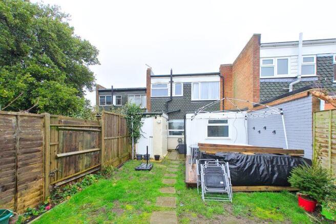Rear of Property