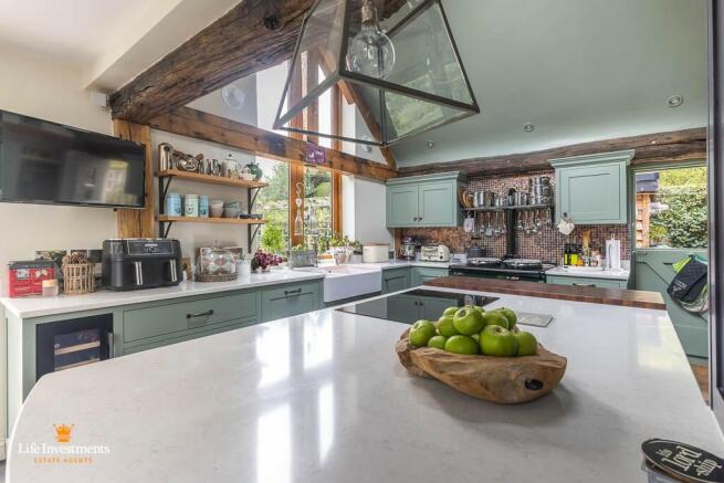 Kitchen - Living Rm