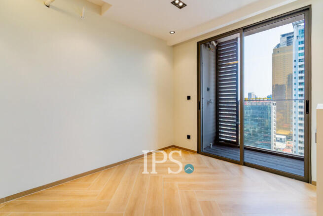 24th Floor 1 Bedroom Condo Type C3 For Sale - Time Square 306, BKK1, Phnom Penh