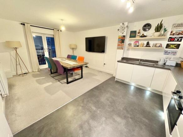 kitchen/ living space