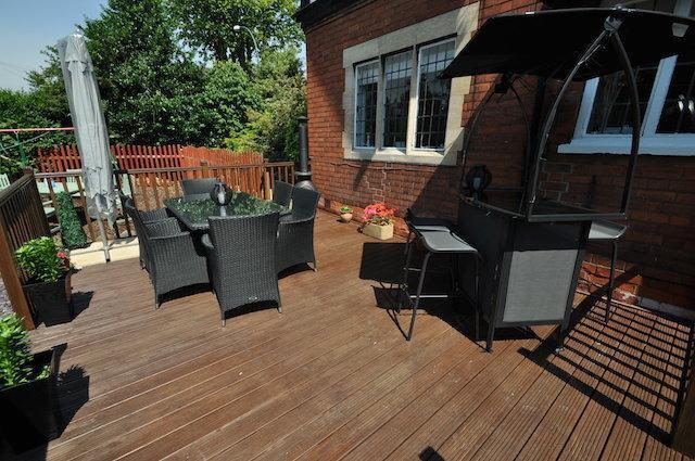 Decked Patio Area