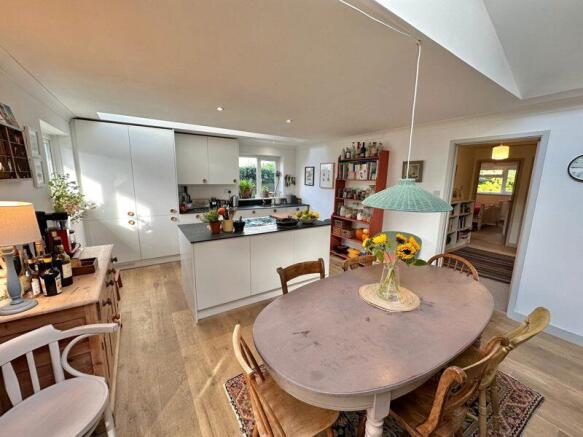 Open plan kitchen/ diner