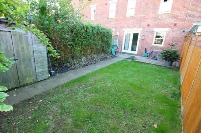 Rear garden