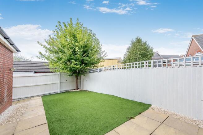 Rear garden