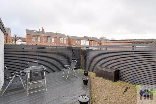 Rear garden