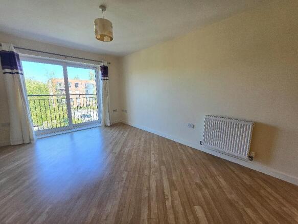 Living/Dining Area to Juliet Balcony