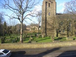 View from front
