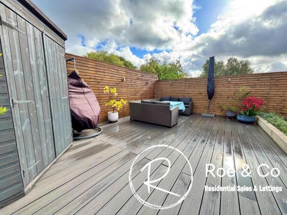 Rear garden