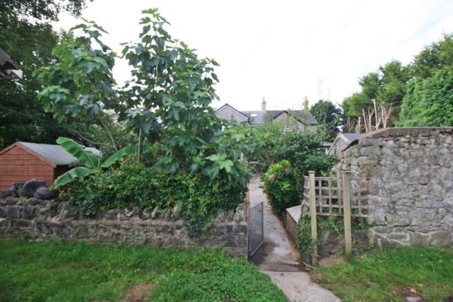 VIEW TO HOUSE AND GARDEN
