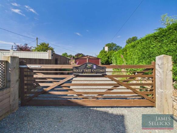Gated driveway