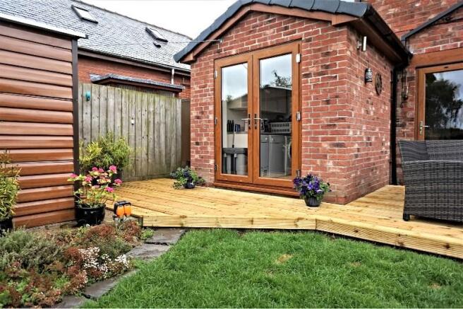 Rear garden