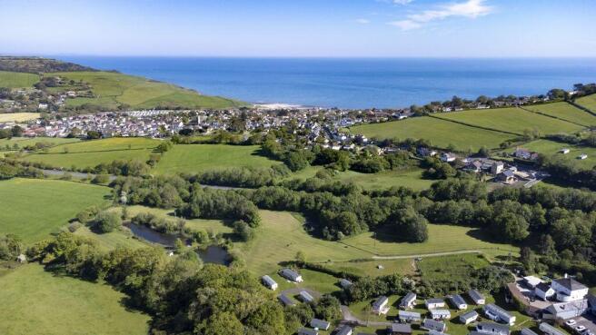 Aerial Shot of Wood Farm Holiday Park, Dorset