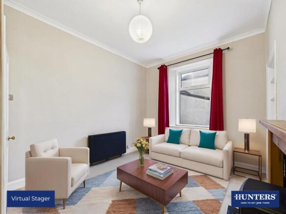 Lounge/Kitchen (Virtually Staged)