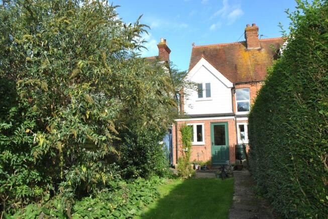 REAR OF COTTAGE