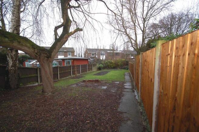 Large Rear Garden