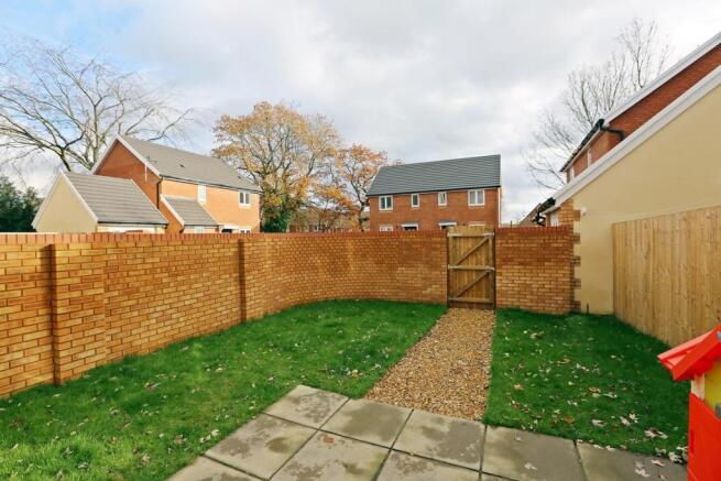 Rear Garden & Patio
