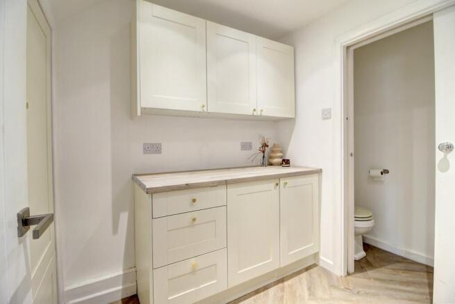 Utilty room and cloakroom