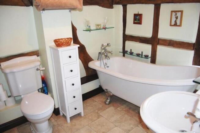 Refurbished Family Bathroom With Shower Enclosure