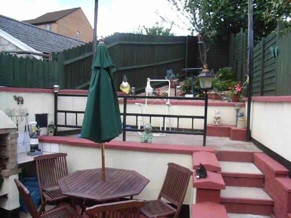 Rear garden