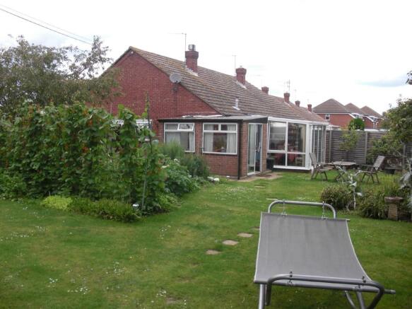 Rear garden