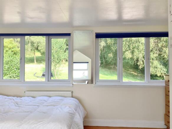 Bedroom 4 rear windows