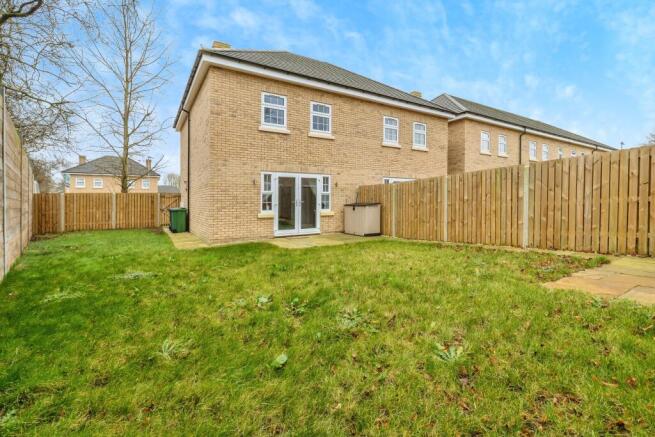 Rear garden