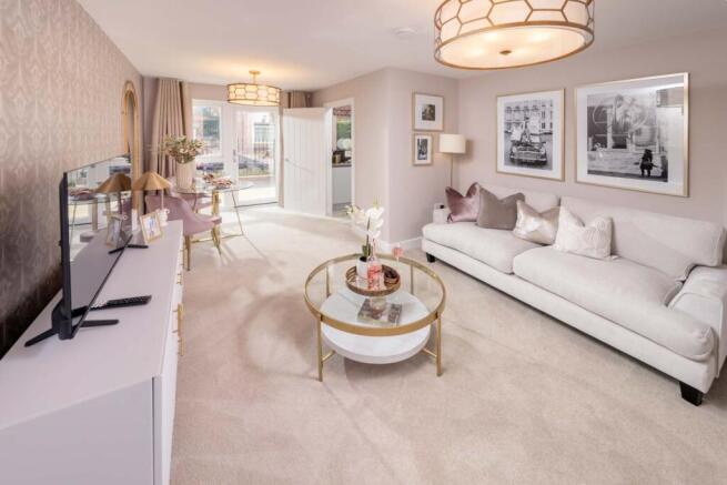 Show home living room