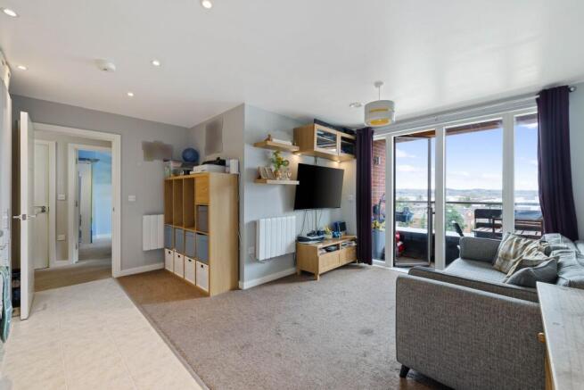 Open plan living room