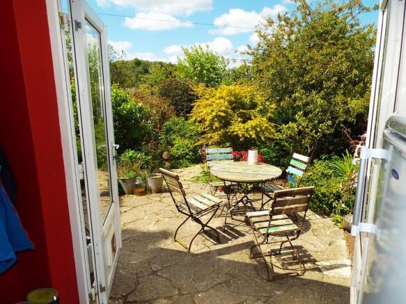 View from kitchen