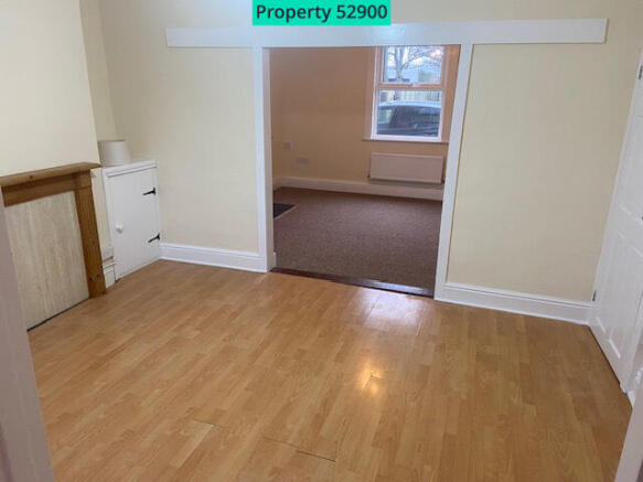 Dining room & living room