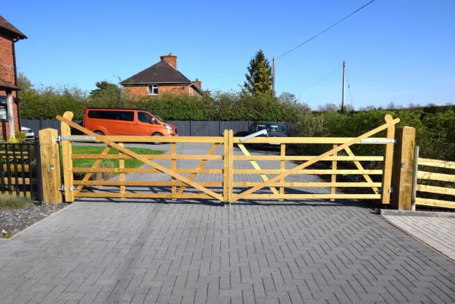 gated entrance