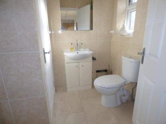 Ground floor shower