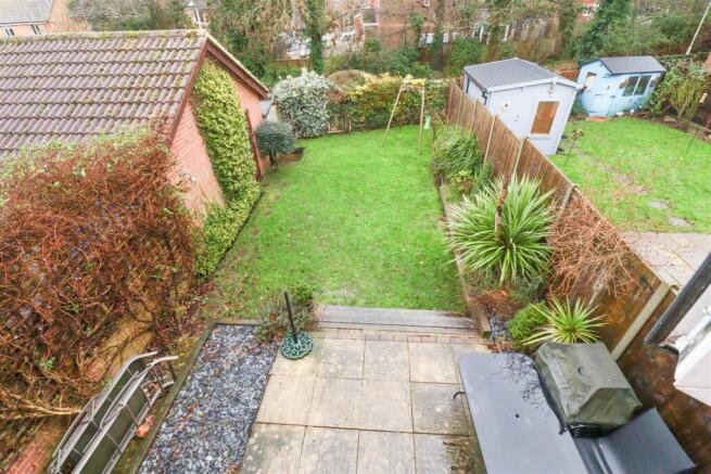 Rear Garden View From Bedroom