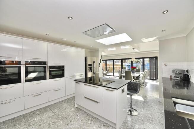 Kitchen-Dining-Living Space