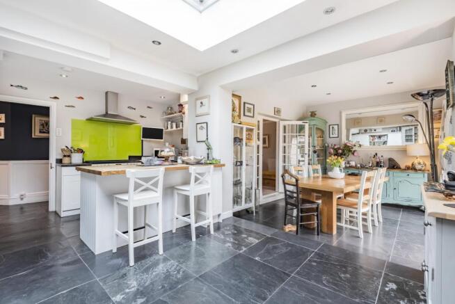 open planned kitchen
