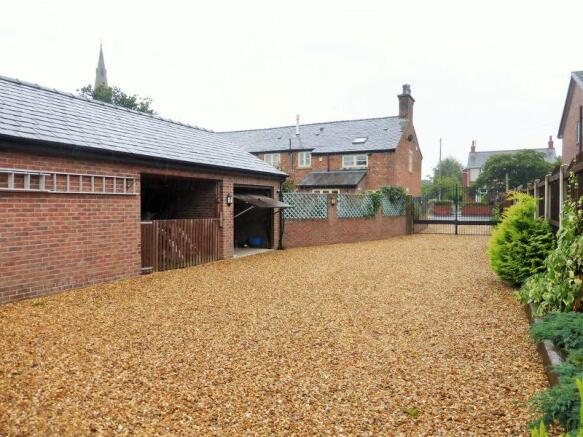 Rear Driveway