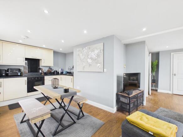 Kitchen/Dining/Living