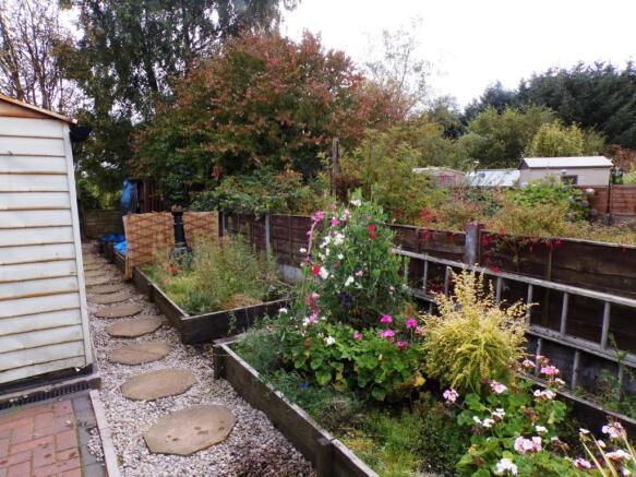 Rear garden