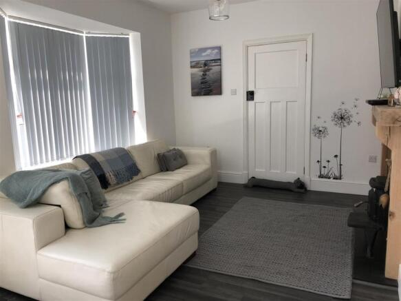Open plan living area
