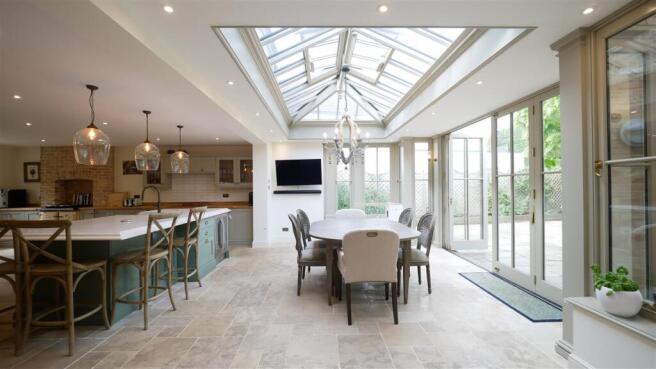 Open plan kitchen