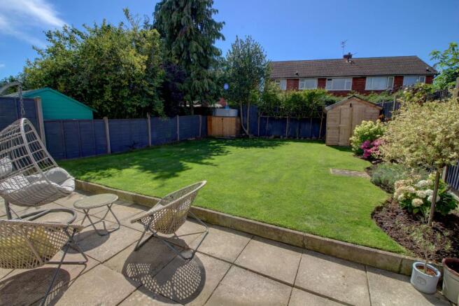 Rear garden