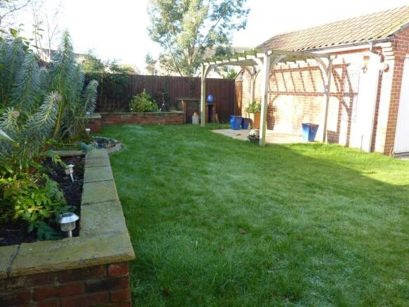 Rear garden